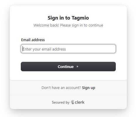 tagmio - sign in to price tag generator
